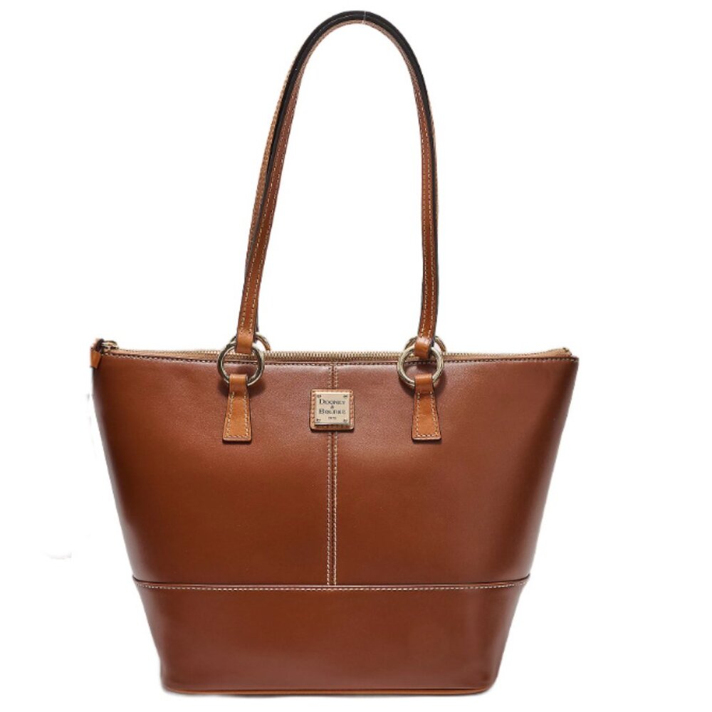 Dooney & Bourke Wexford Leather Small Tobi Tote with Defect   0506